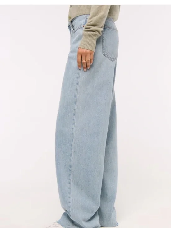 Abercrombie Low Rise Ultra Loose Jeans - Picture 5 of 8